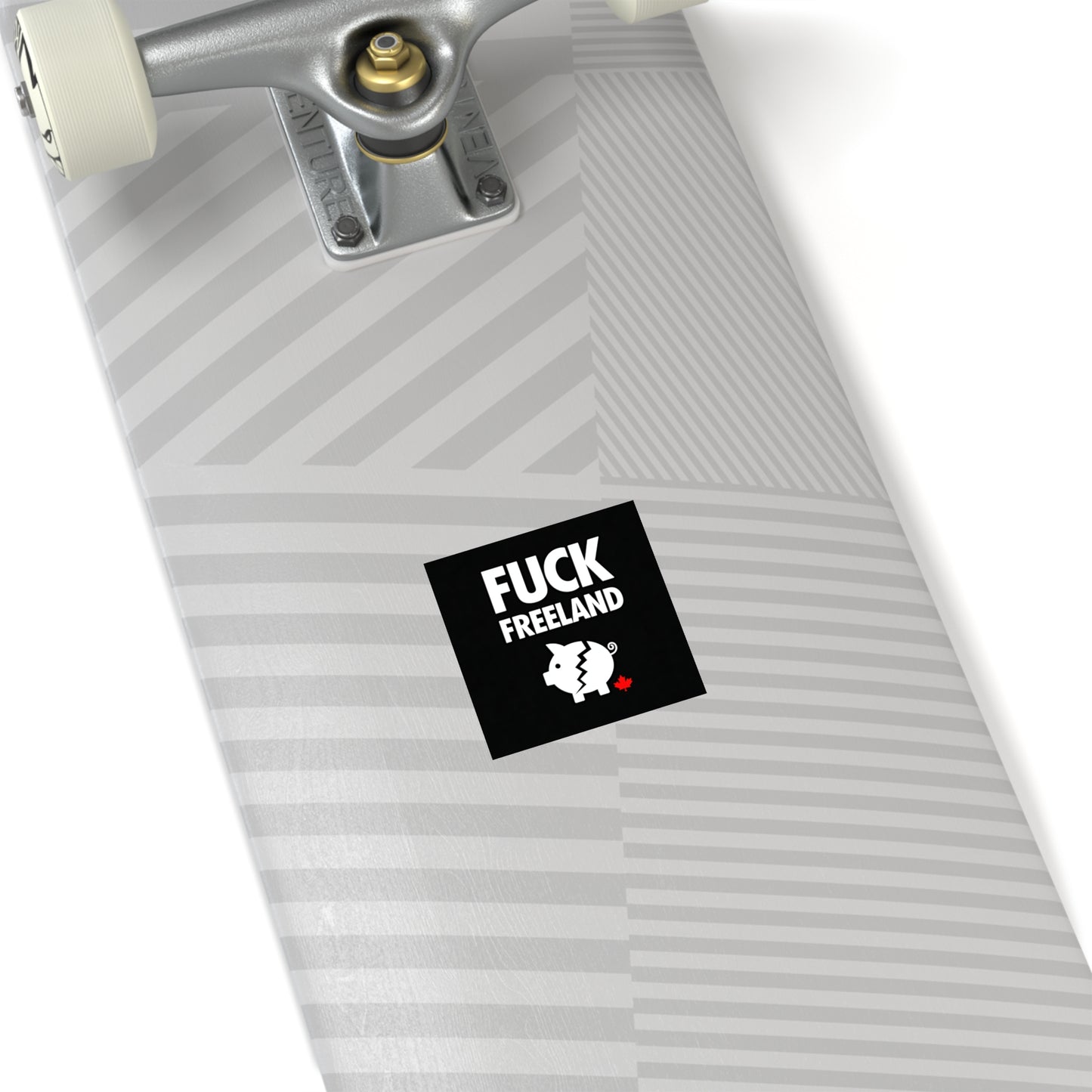 Fuck Freeland Sticker – Broken Piggy Bank Edition