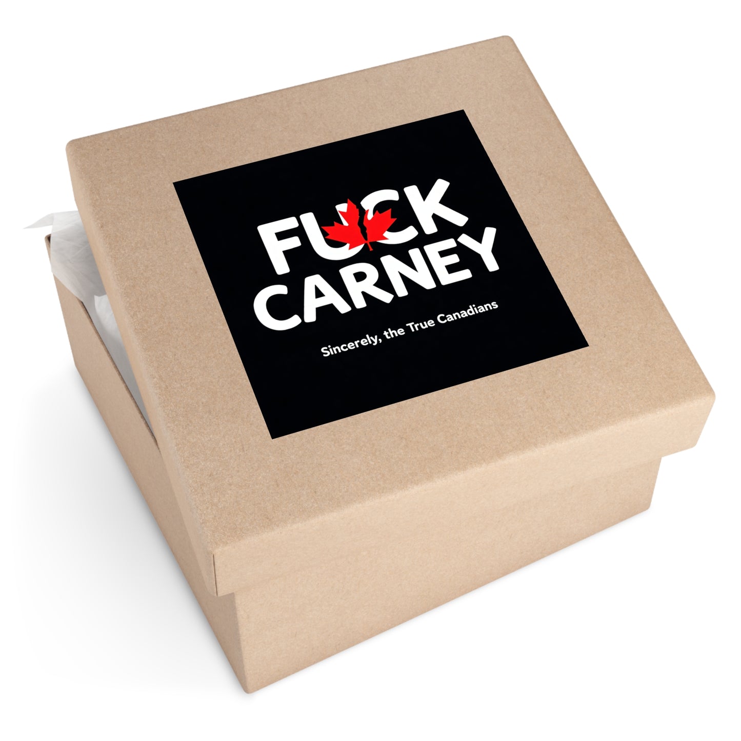 Fuck Carney Sticker – True Canadian Edition