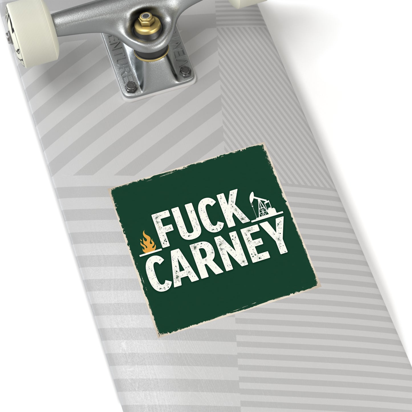 Fuck Carney Sticker – Oil & Gas Edition