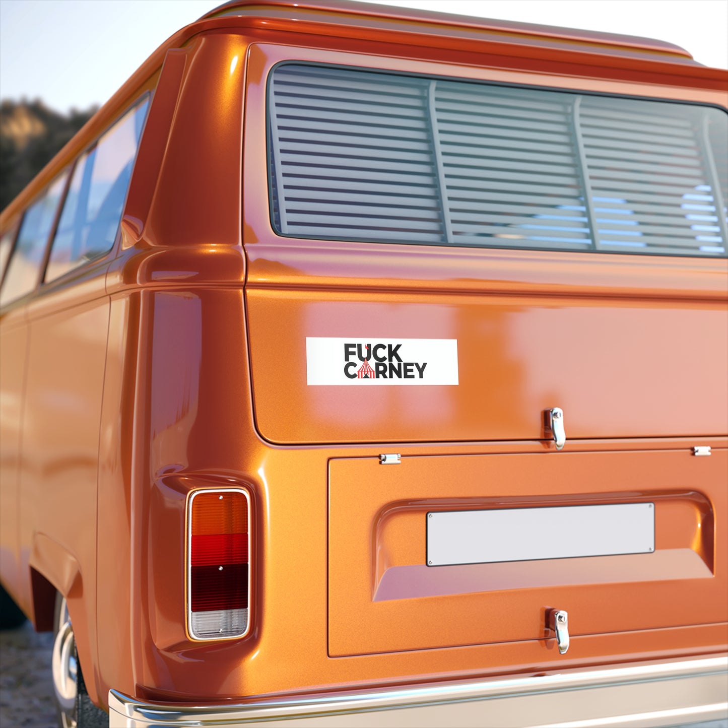 Fuck Carney Bumper Sticker – The Circus is in Town