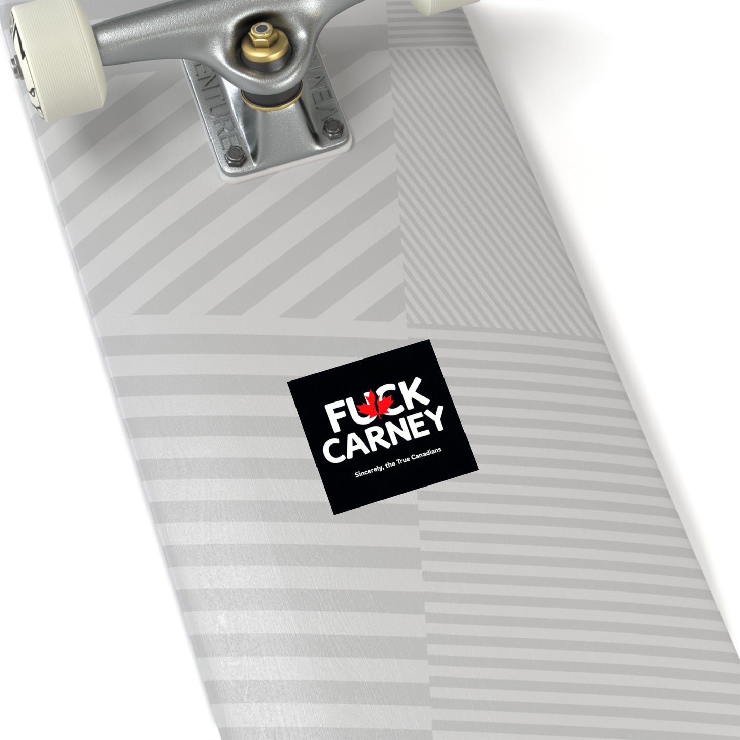 Fuck Carney Sticker – True Canadian Edition