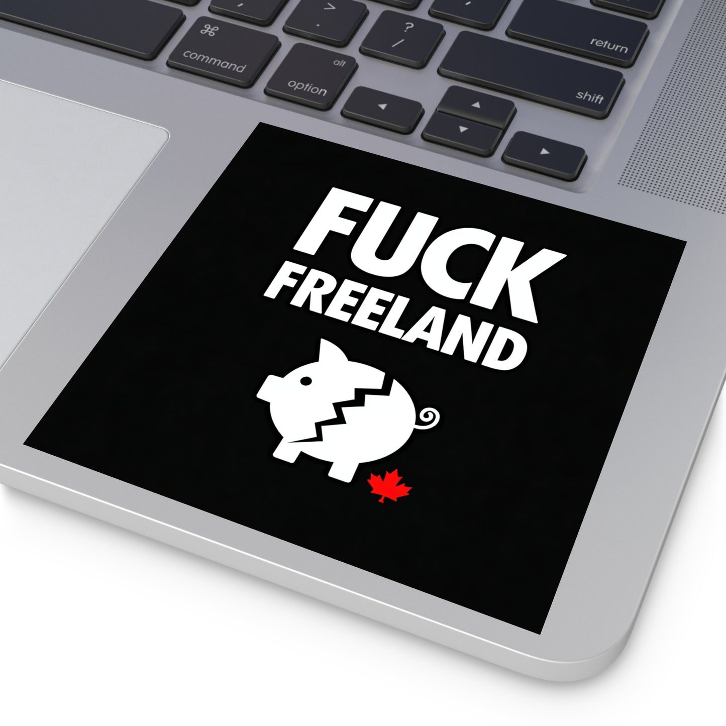 Fuck Freeland Sticker – Broken Piggy Bank Edition