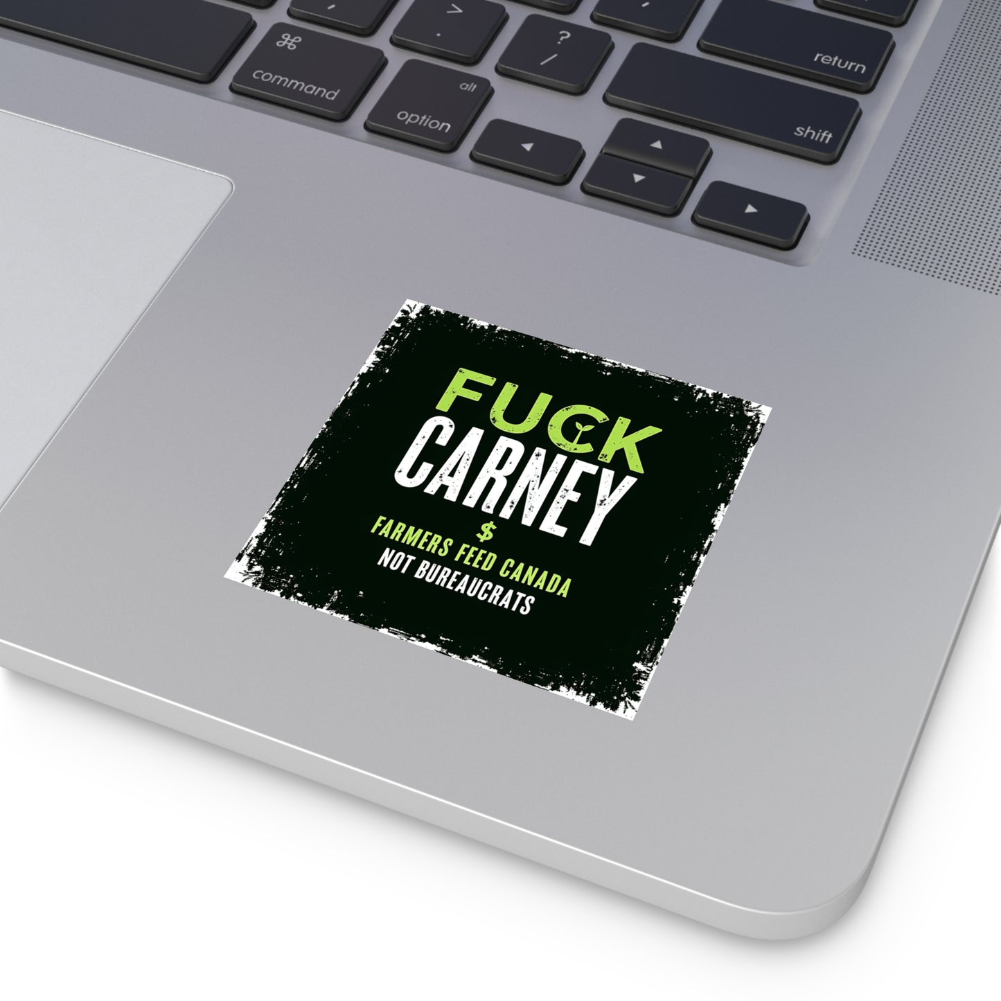Fuck Carney Sticker – Farmers Feed Canada Edition