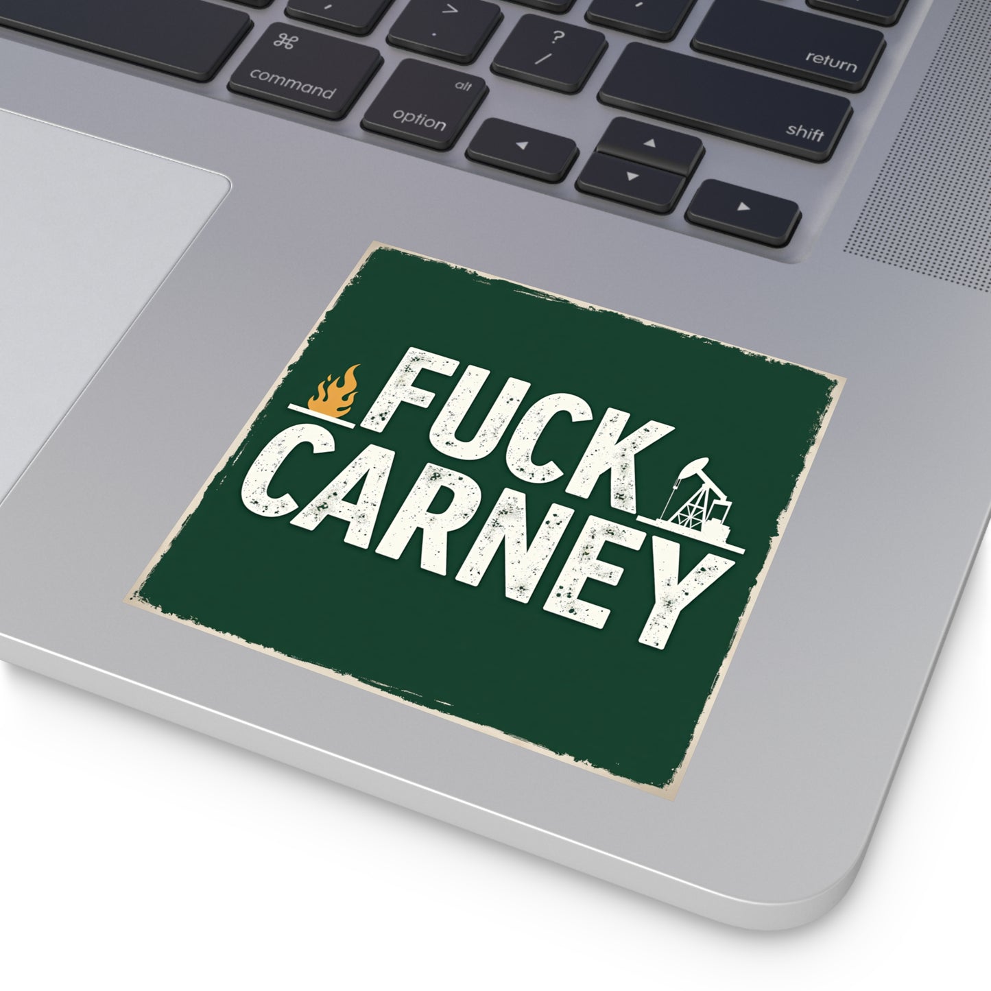 Fuck Carney Sticker – Oil & Gas Edition