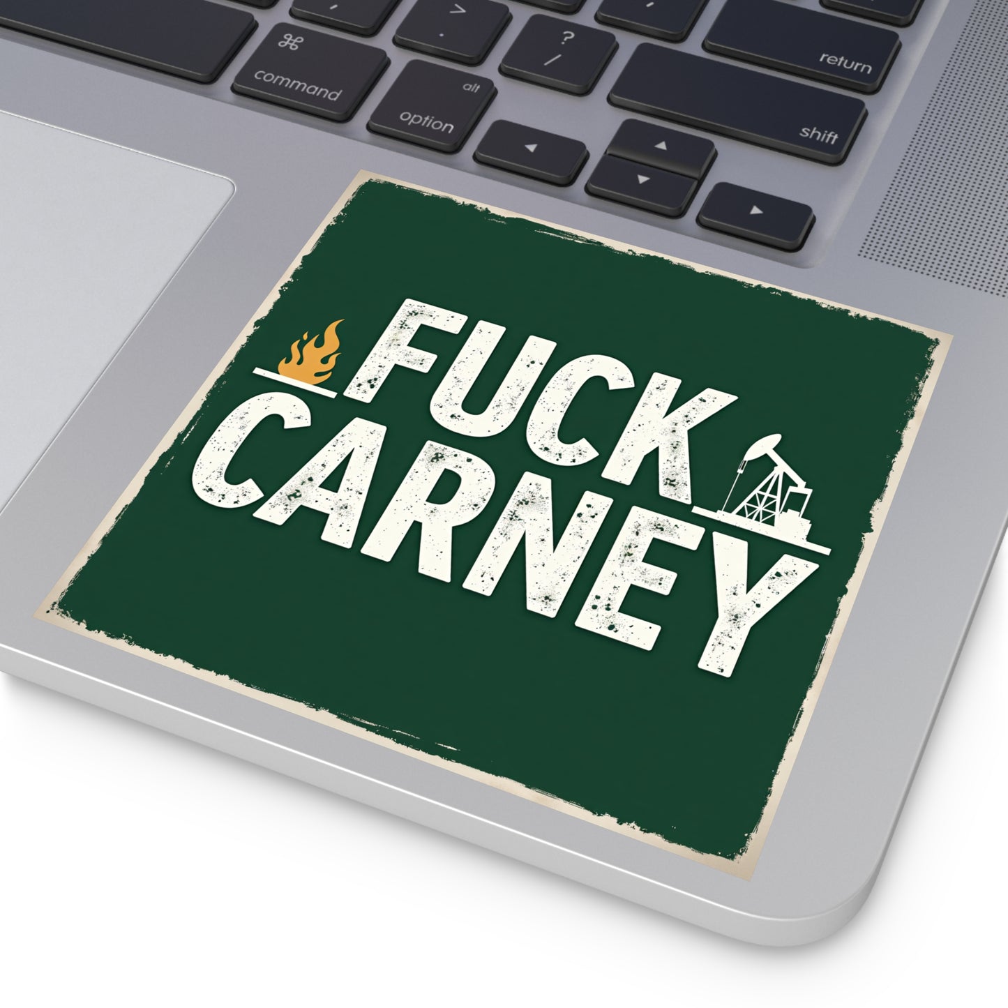 Fuck Carney Sticker – Oil & Gas Edition