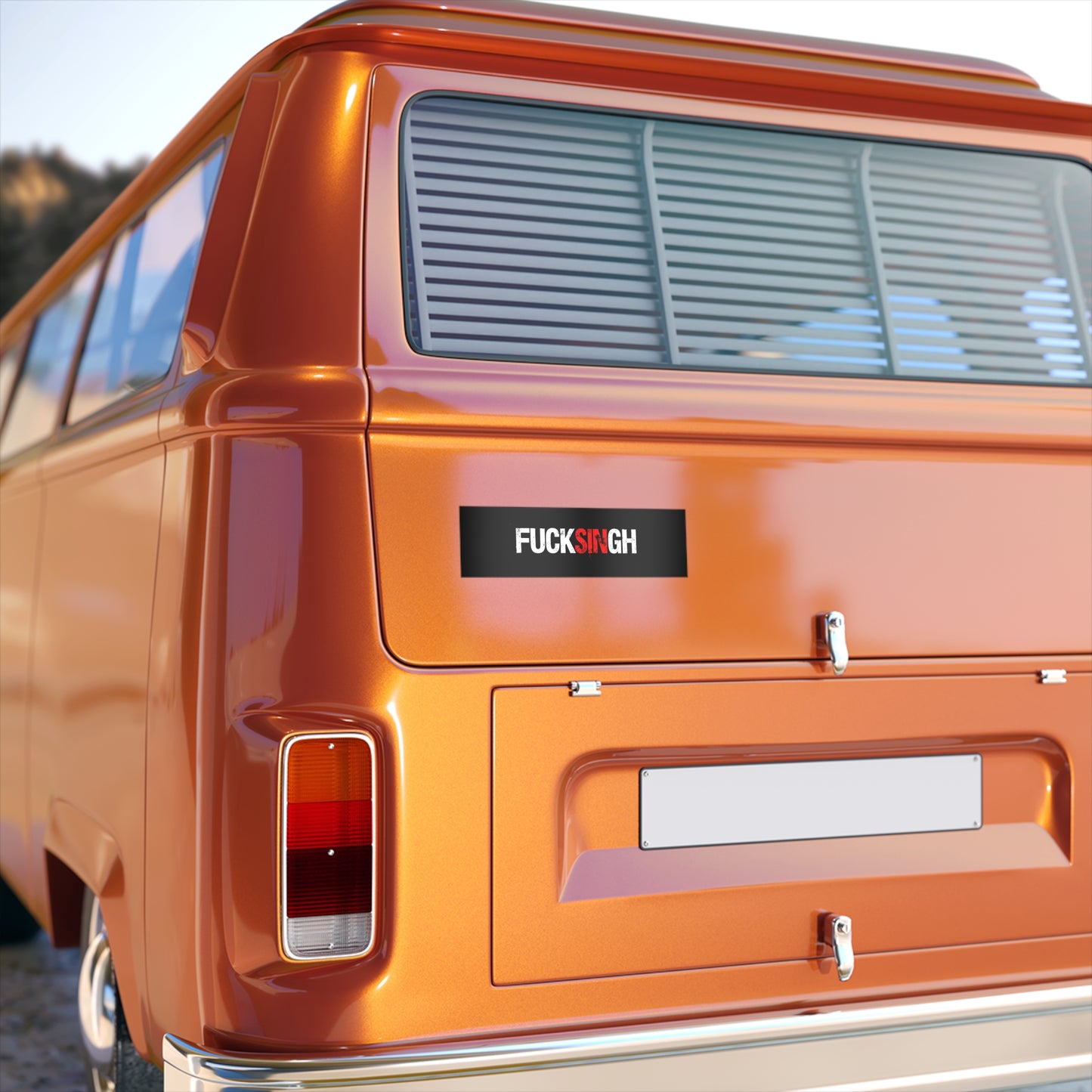Fuck Singh Bumper Sticker – The Sin of Politics