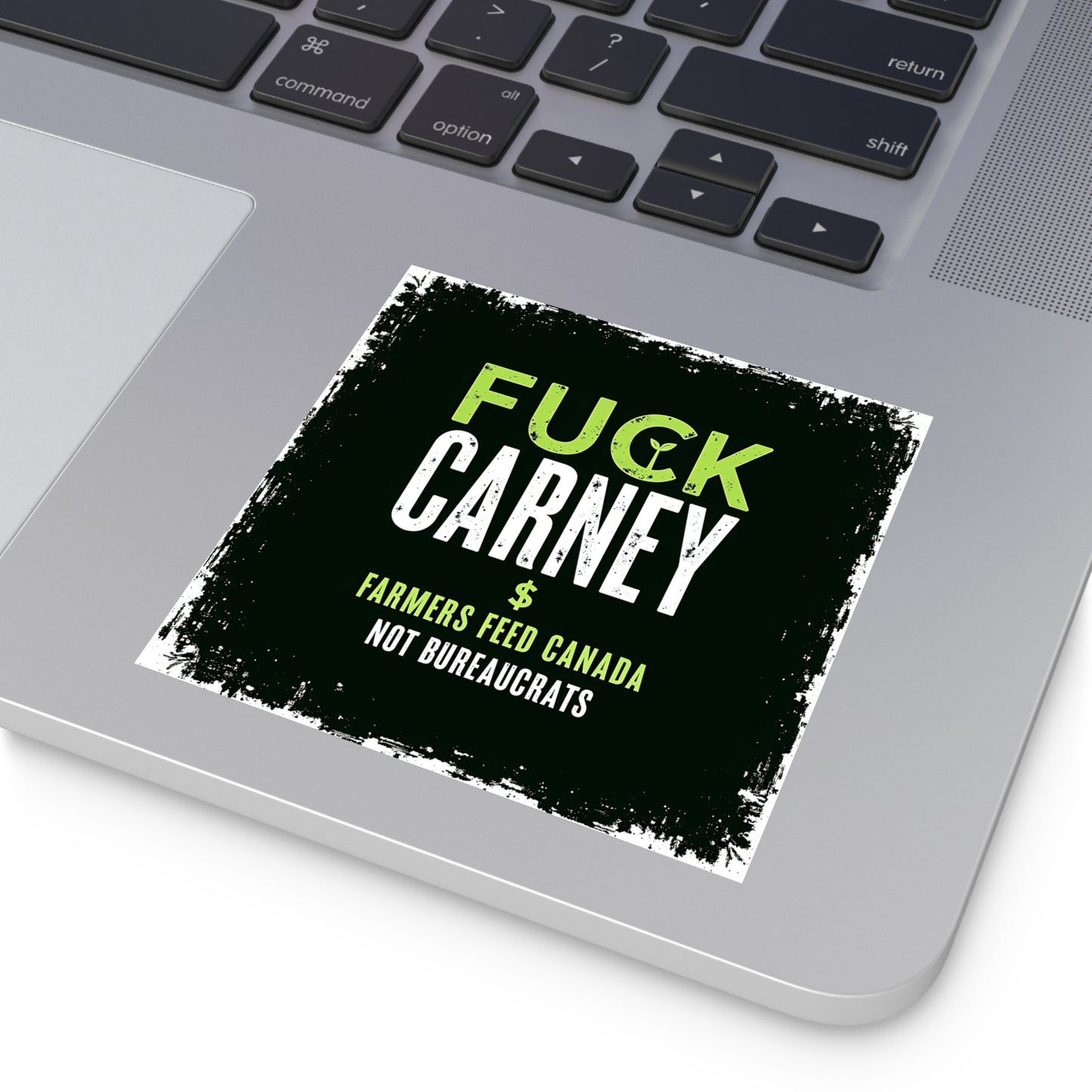 Fuck Carney Sticker – Farmers Feed Canada Edition
