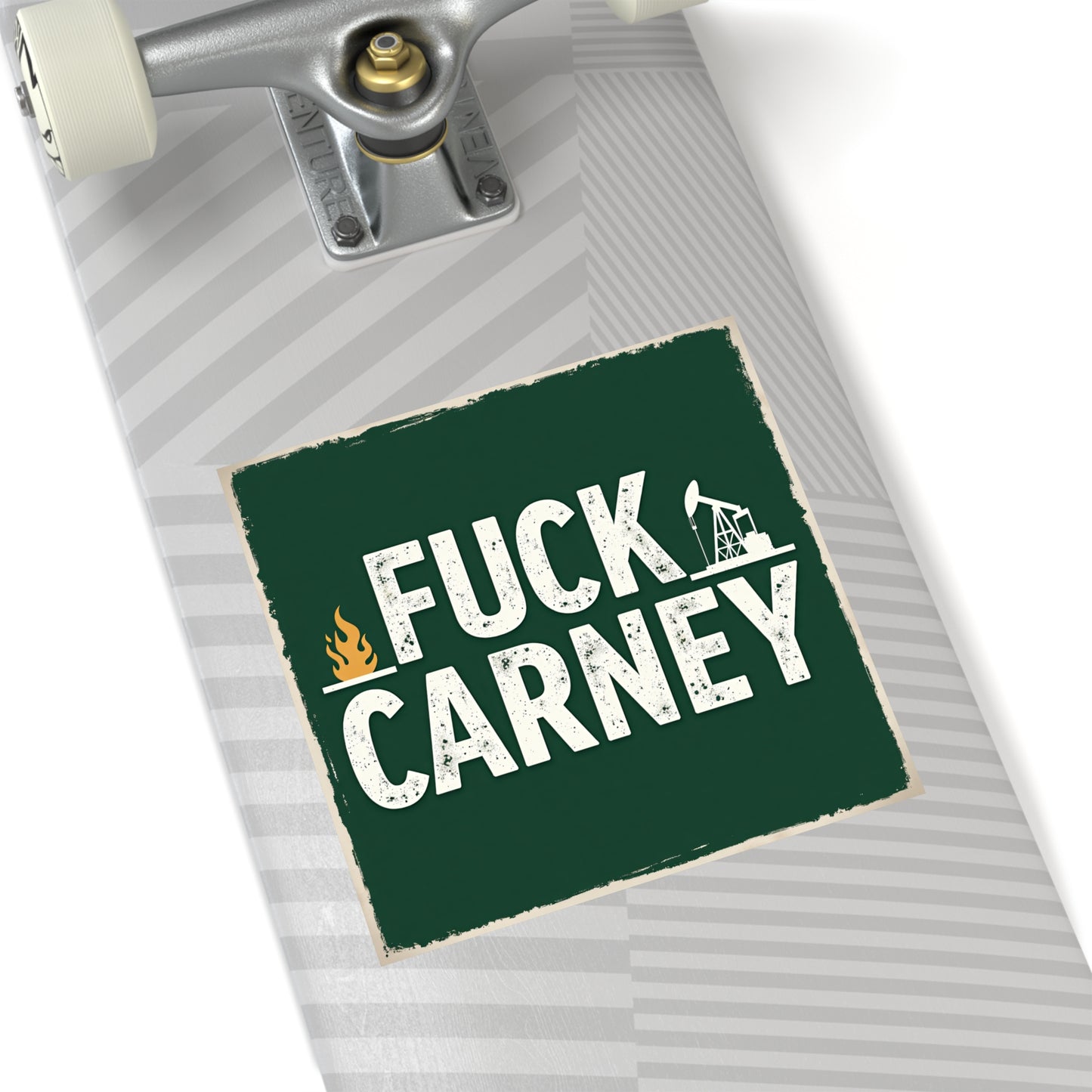 Fuck Carney Sticker – Oil & Gas Edition