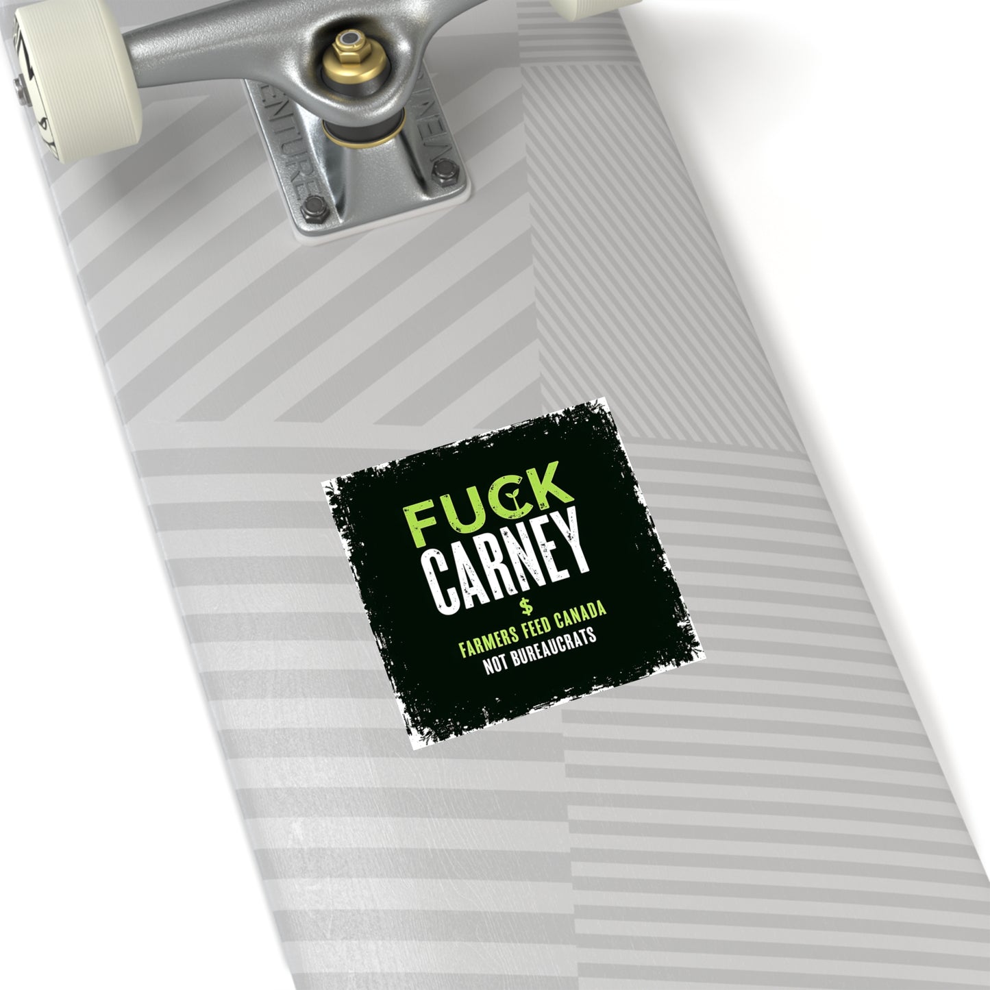 Fuck Carney Sticker – Farmers Feed Canada Edition