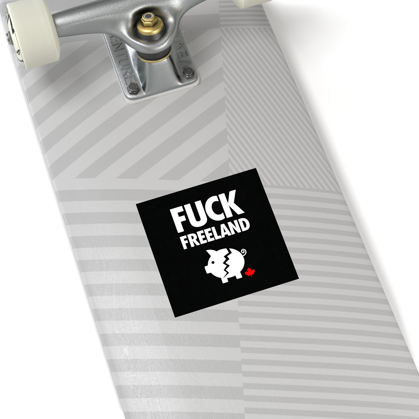Fuck Freeland Sticker – Broken Piggy Bank Edition